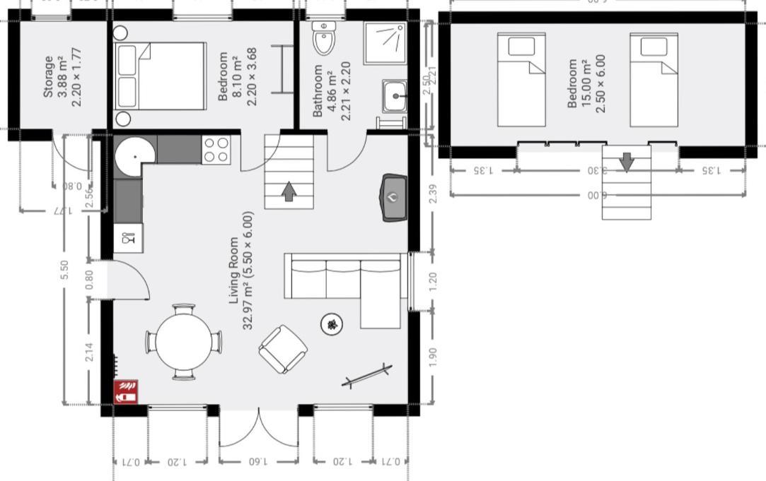 Chalet Met Loft - Vakantiepark De Schreiershoek Доккум Экстерьер фото